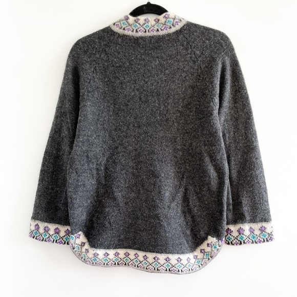Handmade 100% Alpaca Wool Sweater - Picture 12 of 14